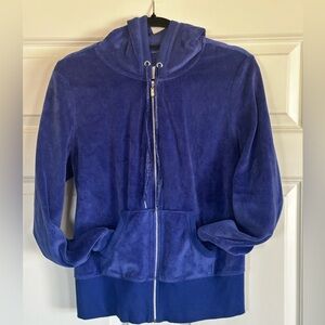 Victoria's Secret VSX Sexy Sport Blue Athletic Zip Hoodie. Women’s Size Large.
